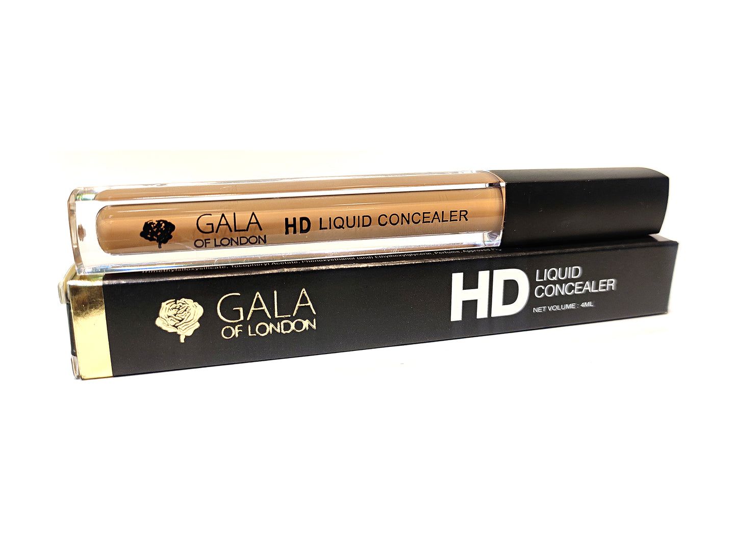 Gala of London HD Liquid Concealer - 02 Caramel