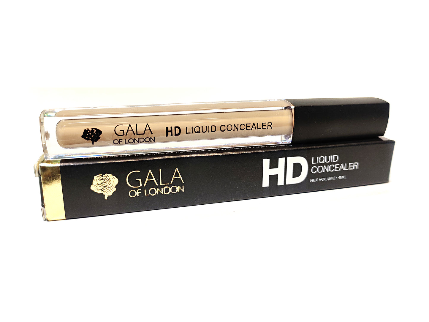 Gala of London HD Liquid Concealer 4ml  - 03 Ivory