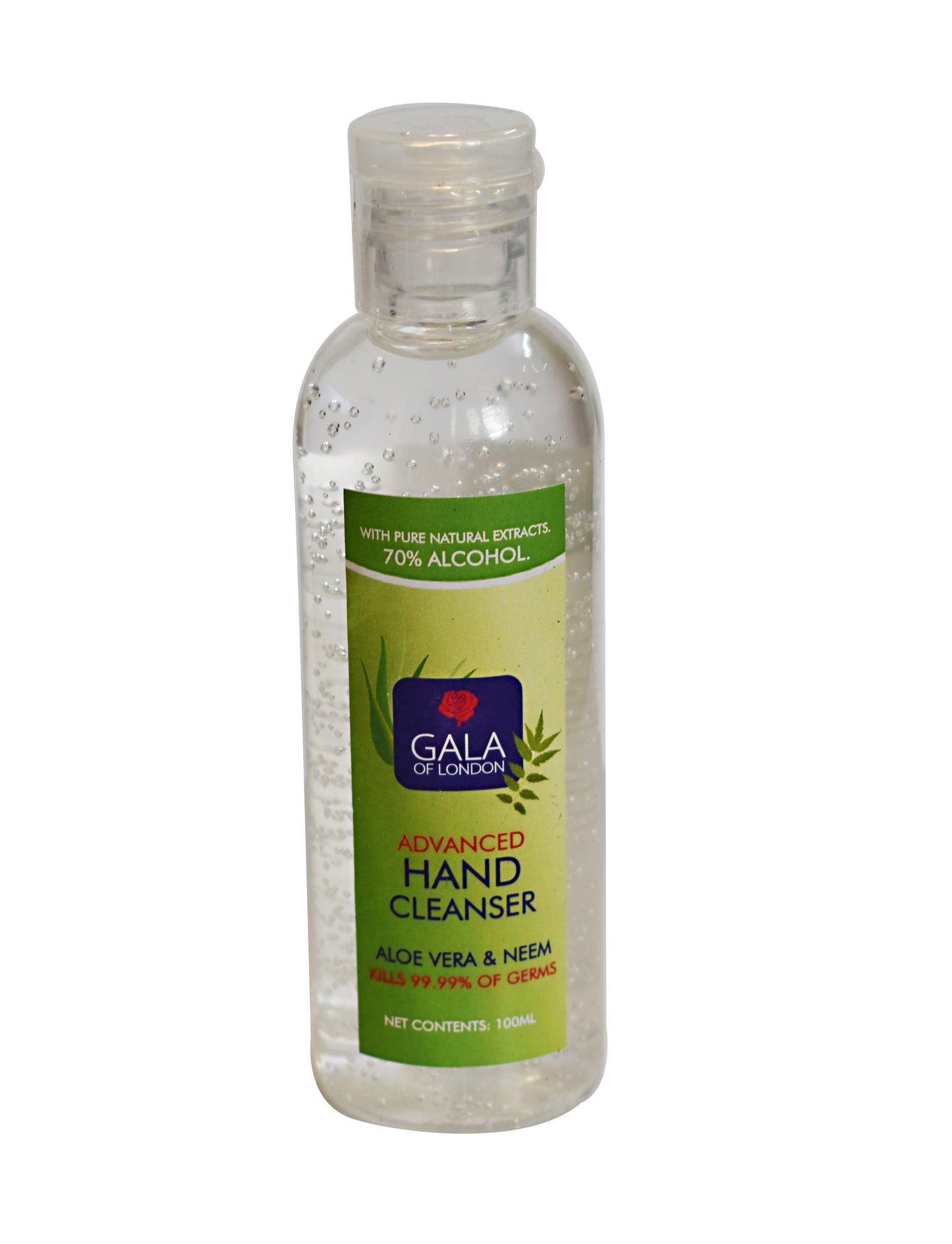 Gala of London Advanced Hand Cleanser - Aloe Vera & Neem 100ml