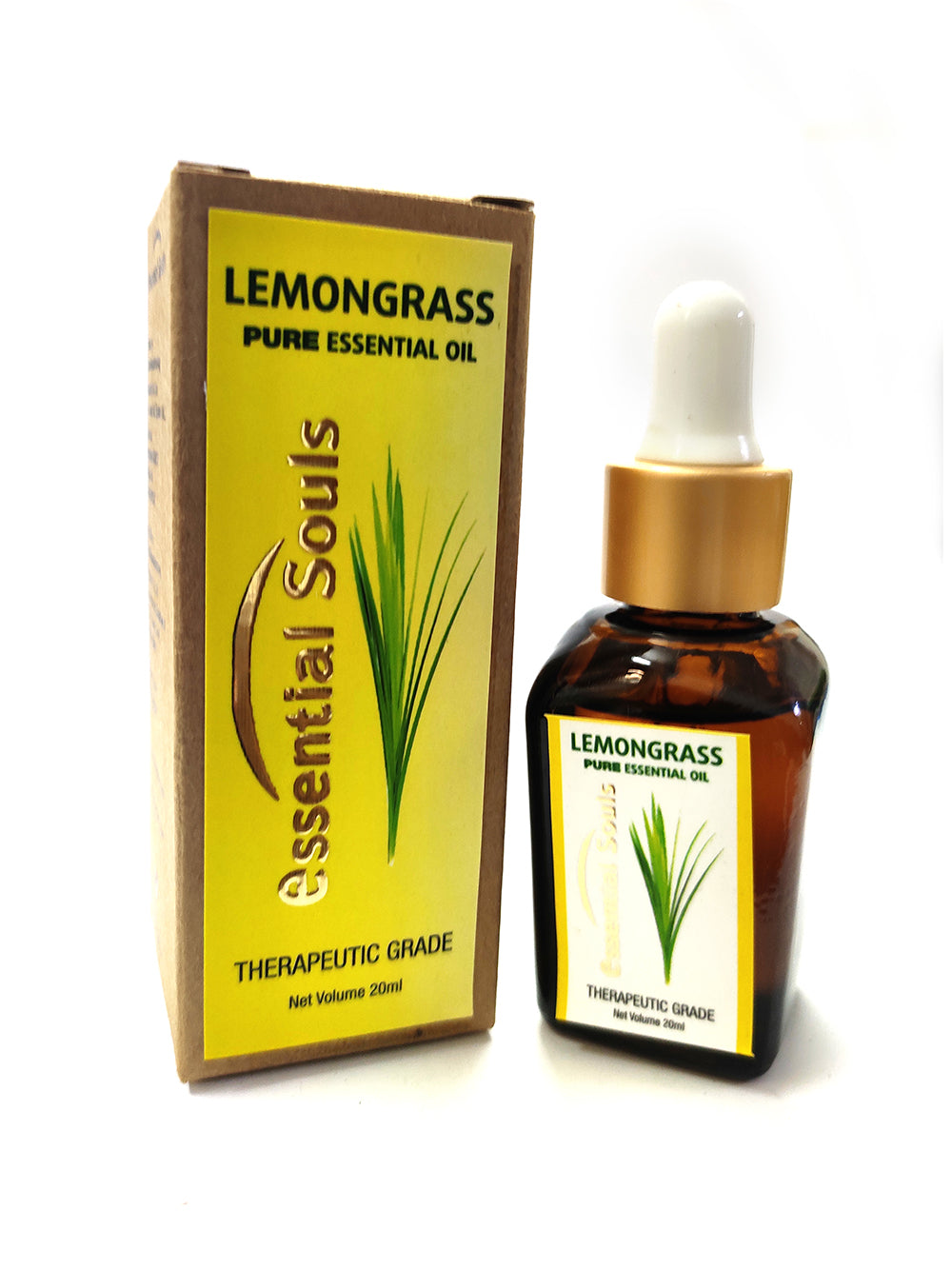 Essential Souls Lemongrass Pure Essential Oil - 20ml