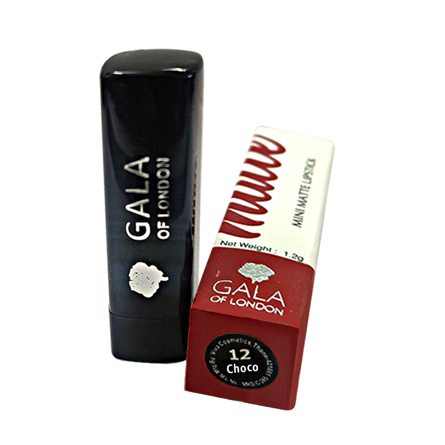 Gala of London Mini Matte Lipstick 1.2g - 12 Choco