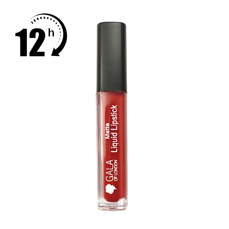 Matte Liquid Lipstick - 01 Hot Red, 2ml