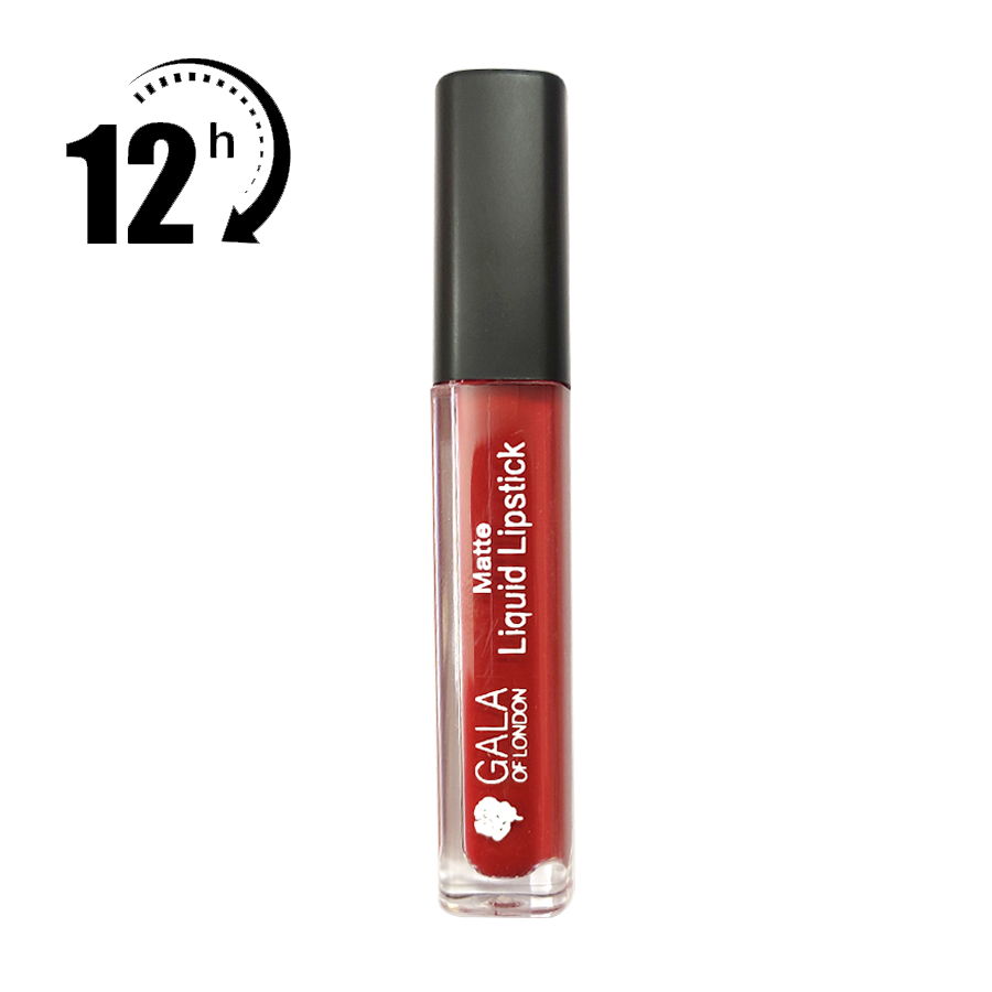 Matte Liquid Lipstick (Waterproof, Transfer Proof, Mask Proof, 12H Lasting) - 03 Bridal Maroon, 2ml