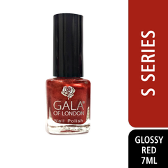 Gala of London Fashion Nail Enamel -Glossy Red N27