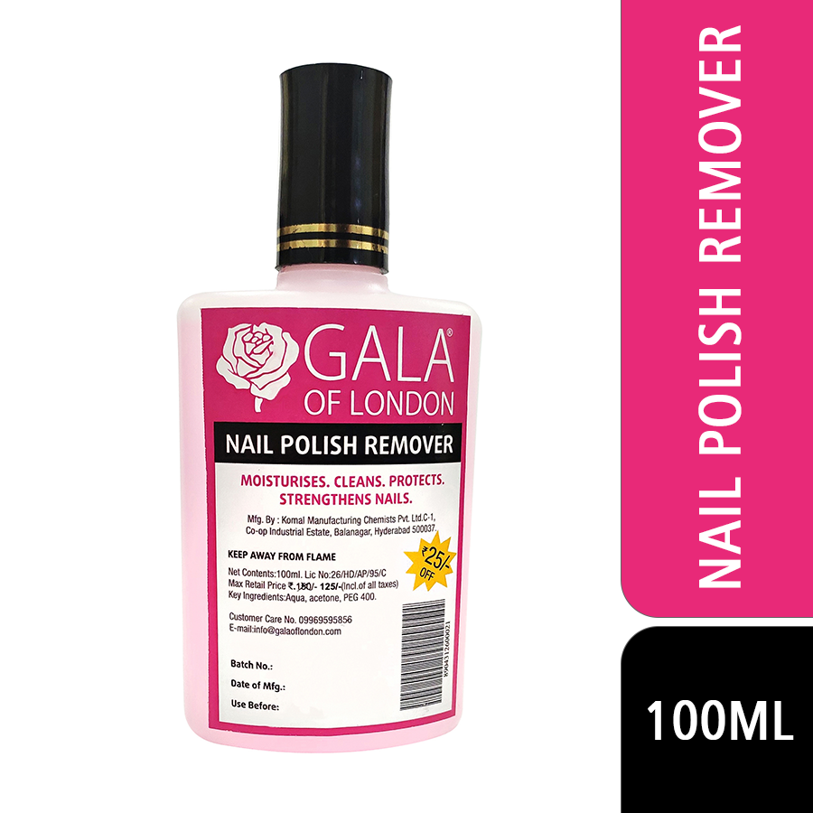 Gala of London Nail Polish Remover - 100ml