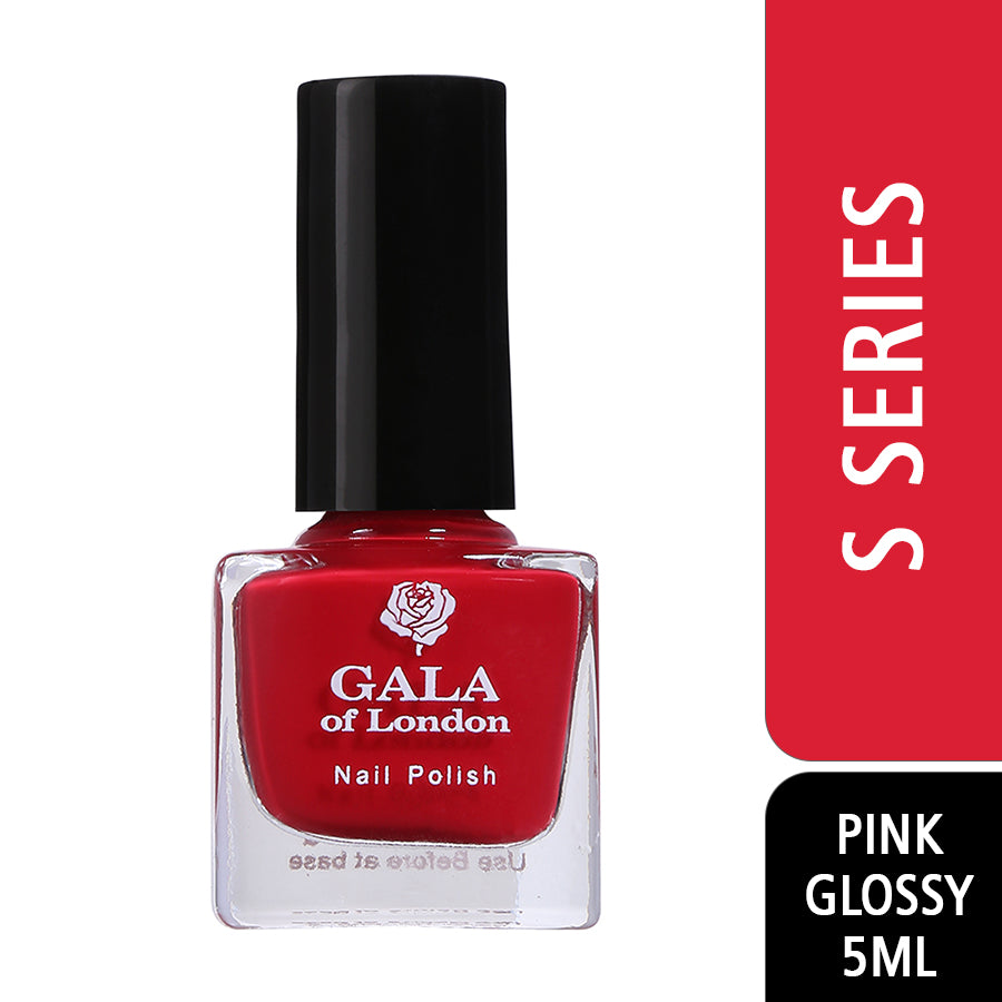 Gala of London S Series Nail Polish - Pink Glossy S2