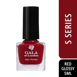 Gala of London S Series Nail Polish - Red Glossy S9