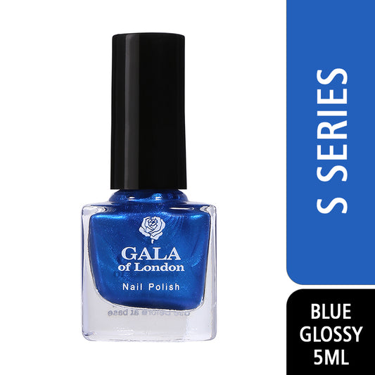 Gala of London S Series Nail Polish - Blue Glossy S13