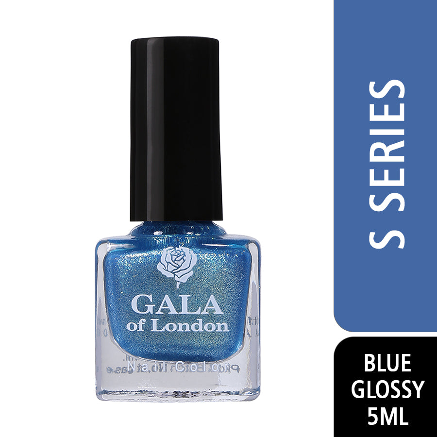 Gala of London S Series Nail Polish - Blue Glossy S19