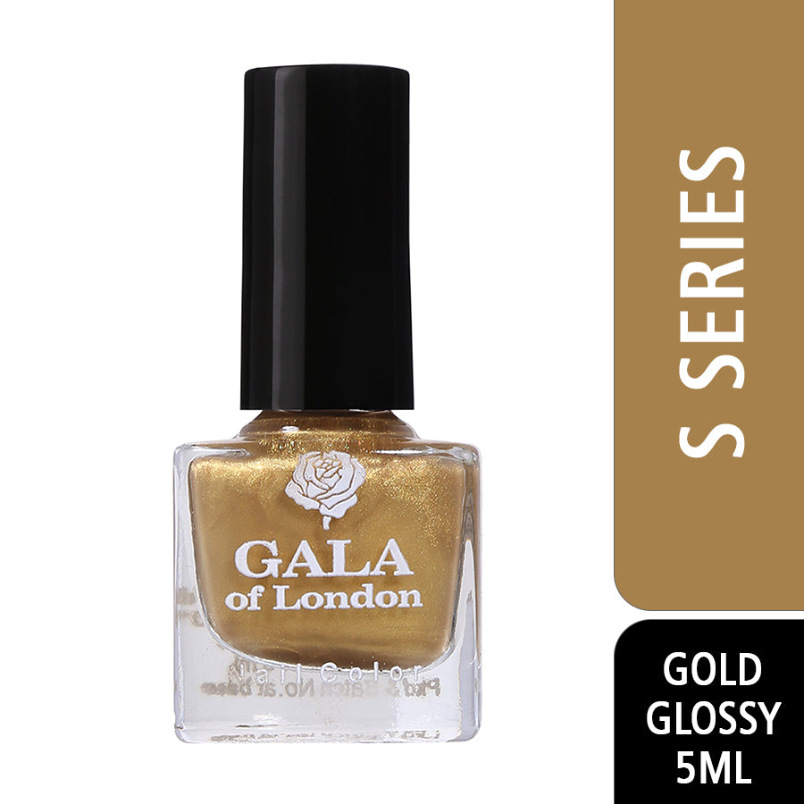 Gala of London S Series Nail Polish - Gold Glossy S20