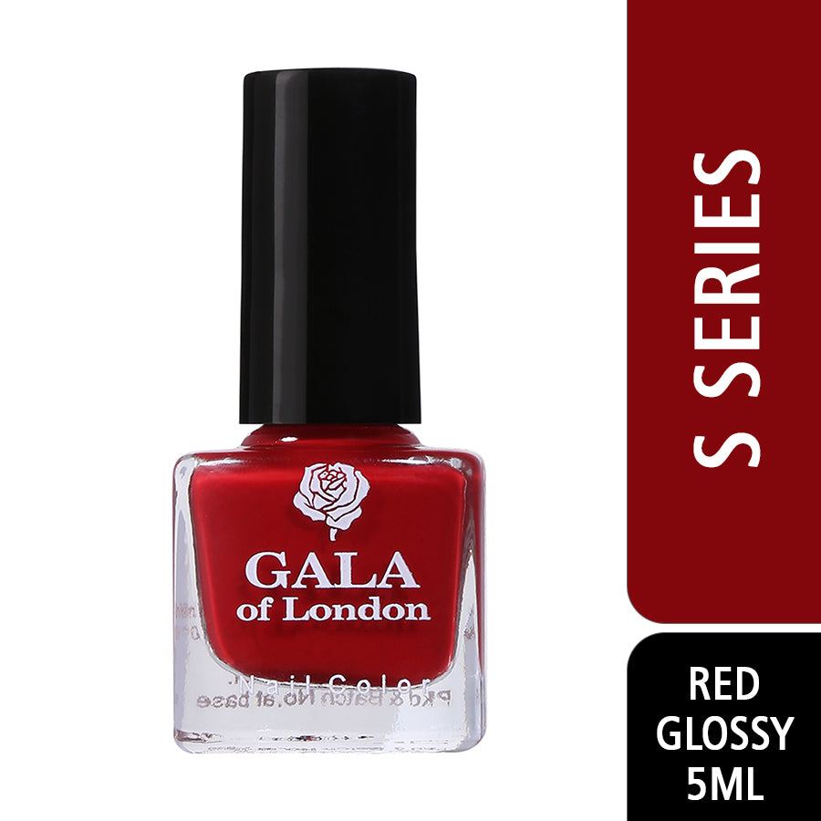 Gala of London S Series Nail Polish - Red Glossy S31