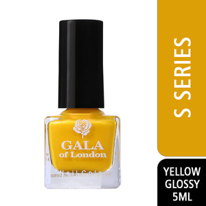 Gala of London S Series Nail Polish - Yellow Glossy S36
