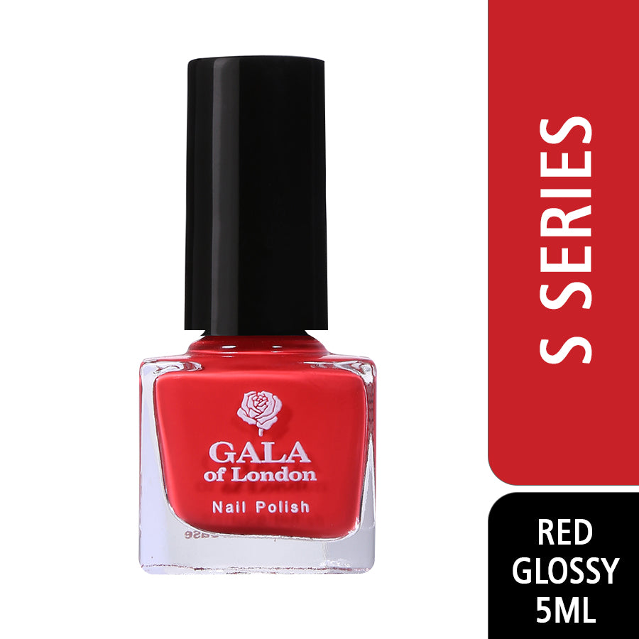 Gala of London S Series Nail Polish - Red Glossy S48