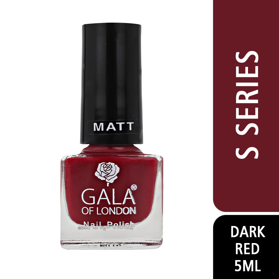 Gala of London S Series Nail Polish - Dark Red - S50