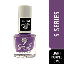 Load image into Gallery viewer, Gala of London S Series Nail Polish - Light Purple - S55
