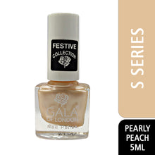 Load image into Gallery viewer, Gala of London S Series Nail Polish - Pearly Peach - S56
