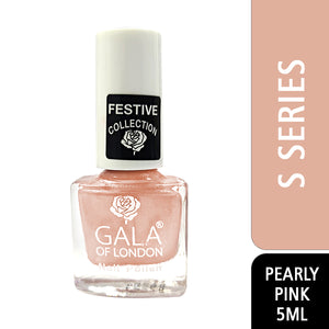 Gala of London S Series Nail Polish -Pearly Pink S57