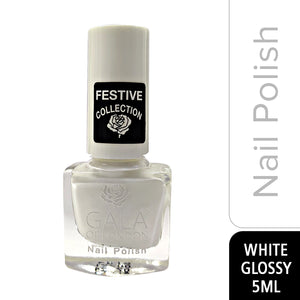 Gala of London S Series Nail Polish - White Glossy S58