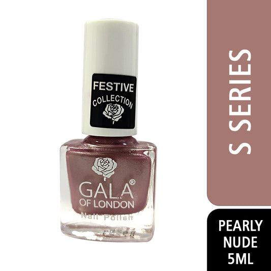 Gala of London S Series Nail Polish - Pearly Nude Glossy S59