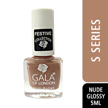 Load image into Gallery viewer, Gala of London S Series Nail Polish - Nude Glossy S60
