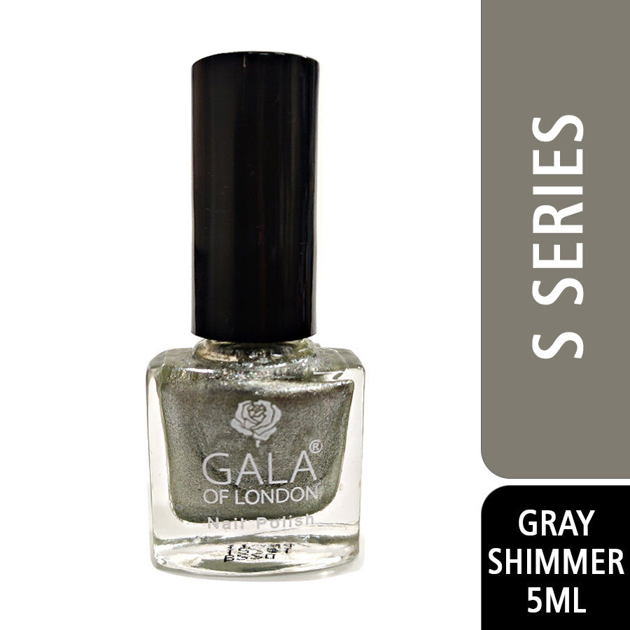 Gala of London S Series Nail Polish - Gray Shimmer - S62