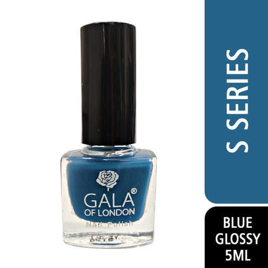 Gala of London S Series Nail Polish - Blue Glossy S65
