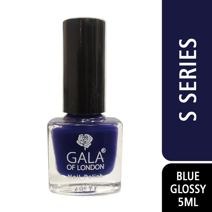 Gala of London S Series Nail Polish - Blue Glossy S66