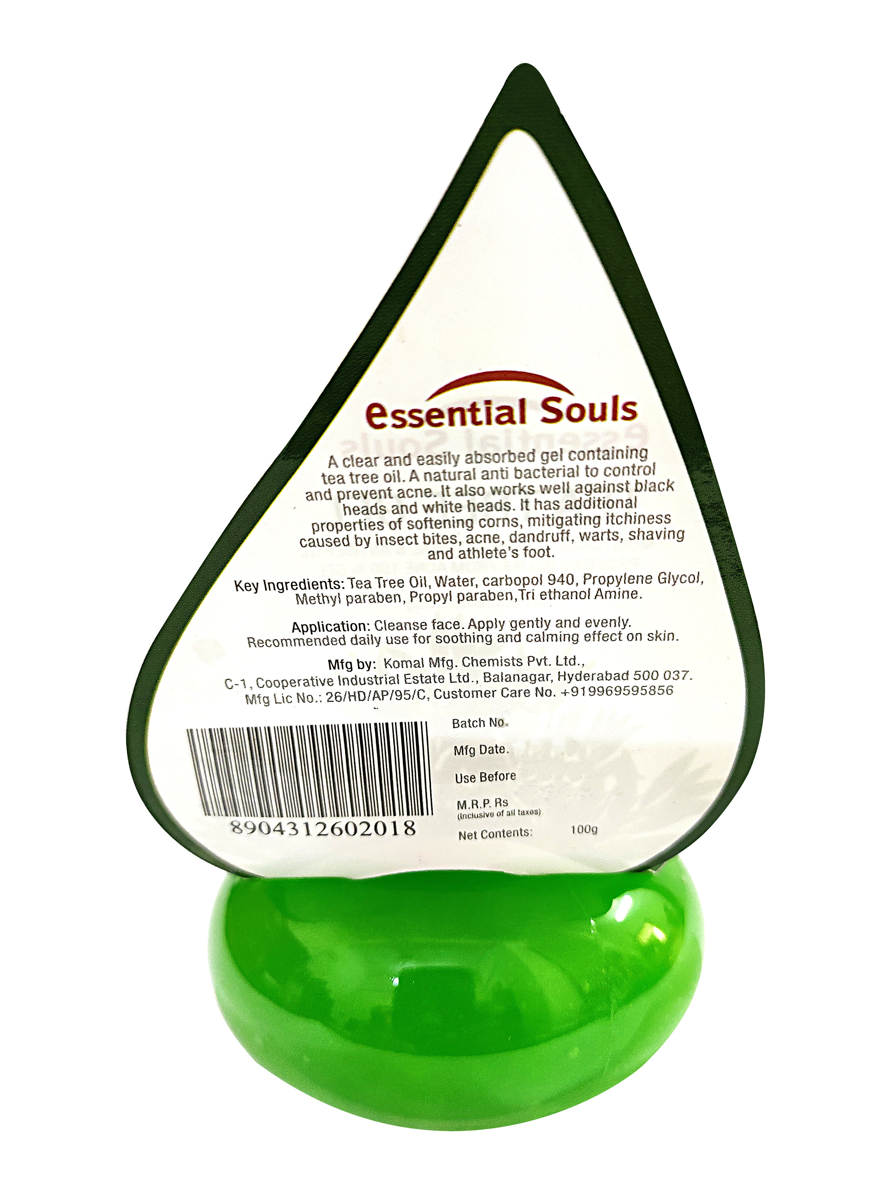 Essential Souls Tea Tree Gel - 100g