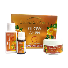 Load image into Gallery viewer, Essential Souls AM:PM Kit - Enriched with Vitamin C
