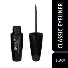 Gala of London Waterproof Liquid Eyeliner (Classic Eyeliner) - Black 9ml