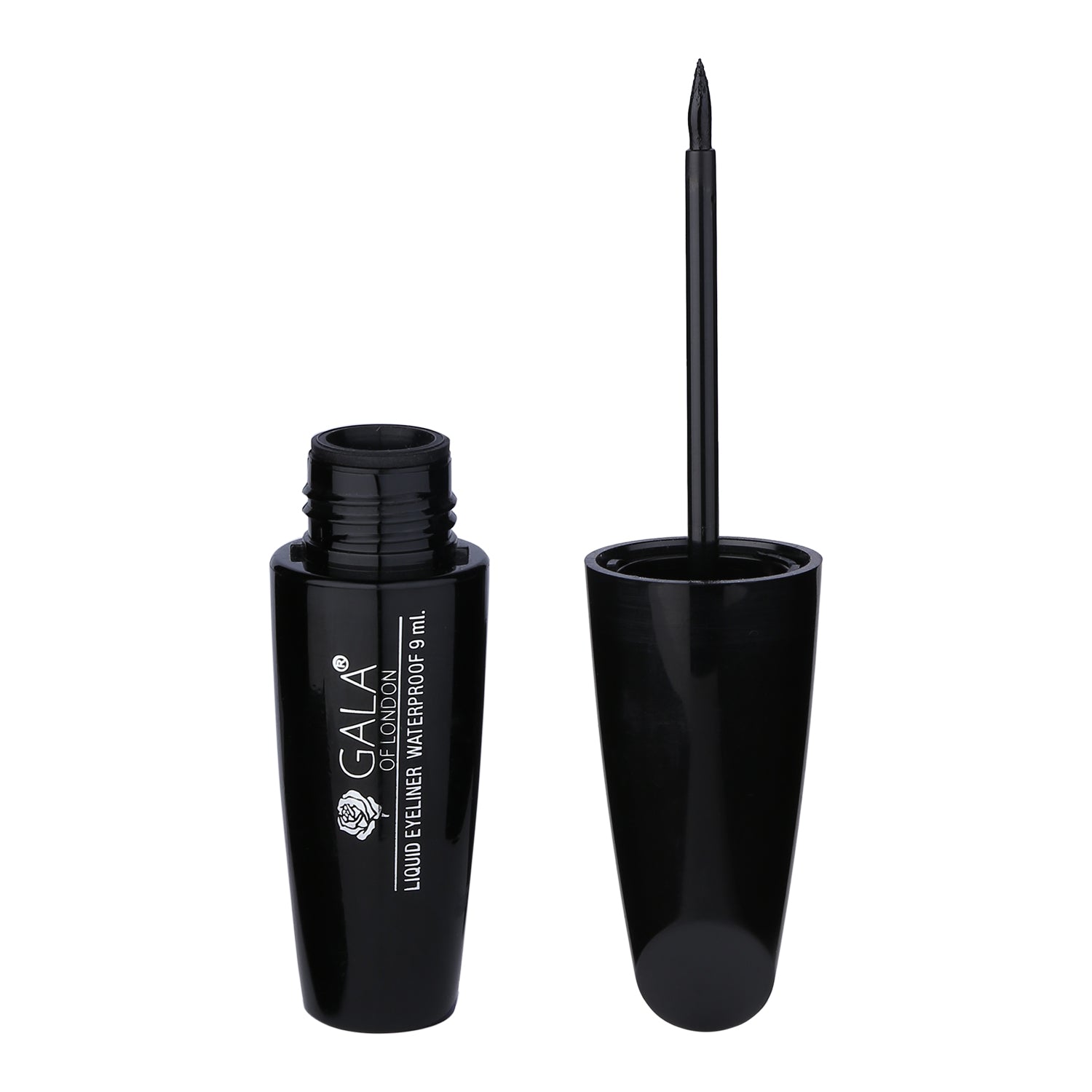 Gala of London Waterproof Liquid Eyeliner (Classic Eyeliner) - Black 9ml