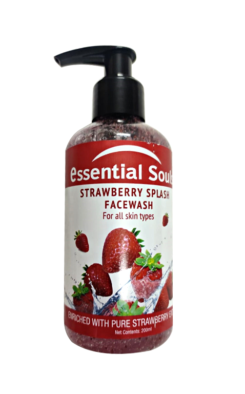 Essential Souls Strawberry Splash Facewash - 200ml